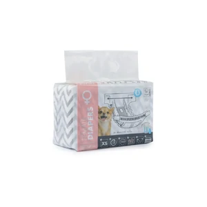 M-Pets Female Dog Diapers - Pack of 10 m-pets female dog diapers, female dog diapers australia, dog nappies female australia, heat cycle dog nappy, dog incontinence diaper, leak proof dog diaper, female dog nappies 10 pack australia