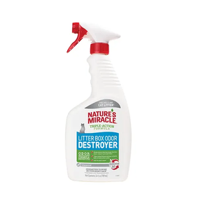 Nature's Miracle Odour Destroy Unscented Cat Litter Spry 709ml