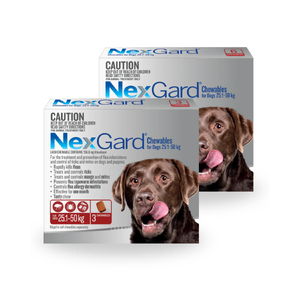 NexGard Chewable Tablets for XLarge Dogs 25-50kg (Red) NexGard Red XLarge dogs, NexGard 25-50kg, NexGard chewables Australia, flea and tick treatment for large dogs, NexGard for dogs, monthly flea treatment, paralysis tick prevention, mite and lice control dogs, oral flea treatment, best flea tick medicine fo
