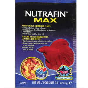 Nutrafin Max Betta Colour Enhancing Food [SIZE: 3g]