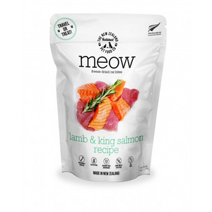 Meow Freeze Dried Cat Food - Lamb & Salmon 50g