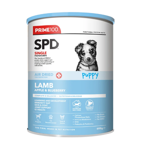 SPD Puppy Air Dried Lamb, Apple & Blueberry 600g