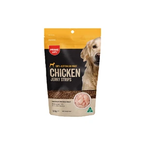 Prime Pantry Single Protein Chicken Jerky Strips Treats for Dogs 100gm 