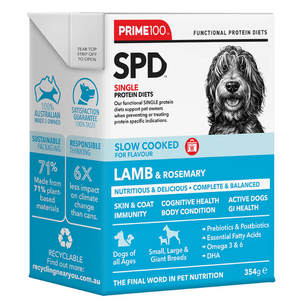 SPD Slow Cooked Lamb & Rosemary 354g x12