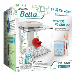 Marina EZ Care PLUS Betta Kit 5ltr - White