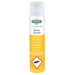 Petsafe Spray Control Can Refill - Citronella PetSafe citronella refill, Elite Little Dog bark collar spray, citronella spray refill PetSafe, dog bark control citronella, spray can for dog bark collar, small dog citronella spray refill