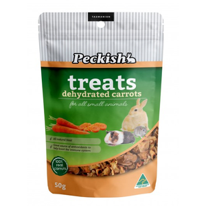 Peckish Dehydrated Carrots Treat 50gm