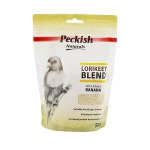 Peckish Lorikeet Blend Banana 500gm