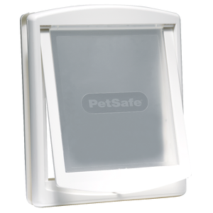 PetSafe Staywell Original 2-Way Pet Door PetSafe pet door, Staywell 2-way pet door, dog door with closing panel, cat door for exterior wall, pet door for brick wall, white pet door, easy install pet door, pet flap door, large cat door, DIY dog door, tunnel extension pet door
