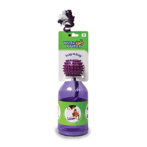 PetSafe Busy Buddy Tug-A-Jug Treat Dispenser Toy PetSafe Tug-A-Jug, Busy Buddy treat toy, dog slow feeder toy, interactive dog toy, dog tug toy, treat dispenser toy for dogs, boredom buster for dogs, mentally stimulating dog toy, durable dog toy, PetSafe dog toys