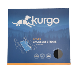 Kurgo Rover Backseat Bridge Reversible - Black/ Charcoal 