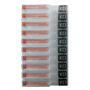 Potassium Chloride 0.75g Injection 10 x 10mL (Pfizer) kcl injection pfizer, potassium iv concentrate, low potassium blood treatment, veterinary potassium supplement