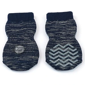 Zeez Hydrophobic Non-Slip Socks - Navy