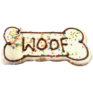 Huds and Toke WOOF LARGE BONE COOKIE 1pk - 14cm 
