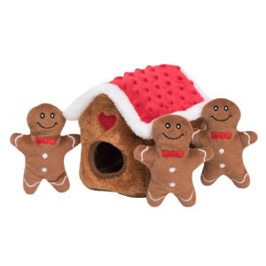 Zippy Burrow - Gingerbread House 17x14cm