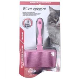 Euro Groom Self Cleaning Slicker Brush