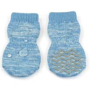 Zeez Hydrophobic Non-Slip Socks - Blue