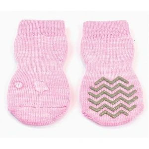 Zeez Hydrophobic Non-Slip Socks - Pink