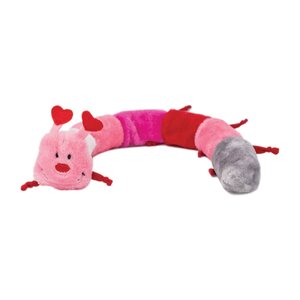 ZippyPaws Caterpillar Pink Love Valentines