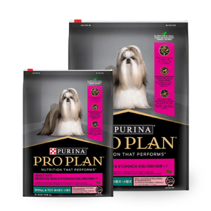 Pro Plan Adult Sensitive Skin & Stomach SML/ TOY Breed Dry Dog Food