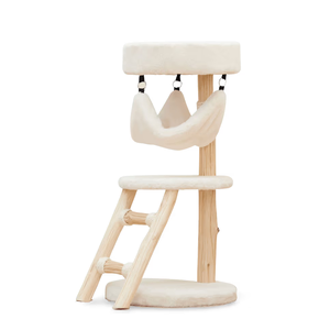 Petsbelle Devotion Solid Wood Cat Tree petsbelle devotion solid wood cat tree, multi level cat tree australia, cat tree hammock perch, solid wood cat tree, plush cat tree australia, cat sleeping perch tree, sisal rope cat tree australia