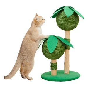 Petsbelle Bliss Solid Wood Cat Tree petsbelle bliss solid wood cat tree, solid wood cat tree australia, cat scratching post tree, tropical cat tree, sisal rope cat tree, cat perch scratching post, cat activity tree australia
