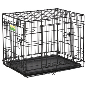 Midwest Contour Dog Crate with Double Door 24"/60cm