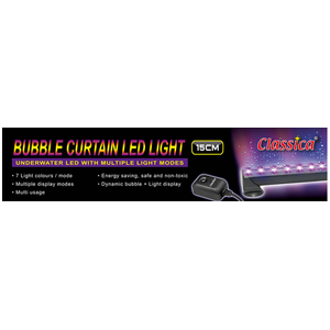 Classica Bubble Curtain Underwater LED Light - 15cm