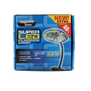 Aqua Zonic Super Mini LED Clamp Lamp Black