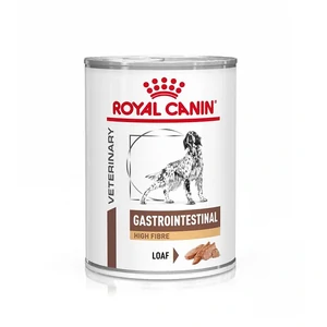 Royal Canin Veterinary Diet Gastrointestinal High Fibre Adult Dog Cans 410g x 12 royal canin gastro fibre 12 pack, dog wet food for large bowel diarrhoea, high fibre dog prescription food australia, stress diarrhoea dog food, cilbd dog diet, royal canin vet wet food 410g, digestive support dog cans, intestinal transit dog food, veteri