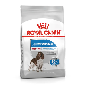 Royal Canin Medium Light Weight Care Dry Dog Food 3kg  Royal Canin weight control dog food, medium breed light dog food, Royal Canin Light Weight Care, dog food for weight loss, healthy weight dog food, joint support dog food, low fat dog food, L-carnitine dog food, high protein dog food for weight, Royal Can