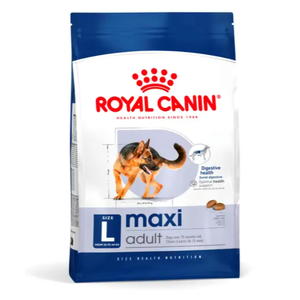 Royal Canin Maxi Adult Dry Dog Food Royal Canin Maxi Adult, large breed dog food, dog food for joints, adult dry dog food, Royal Canin large dog formula, digestive health dog food, high protein kibble for large dogs, 26–44kg dog food