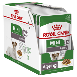 Royal Canin Mini Ageing 12+ Gravy Pouches 85g x 12