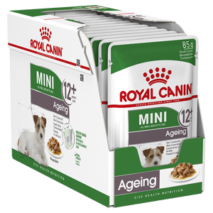 Royal Canin Mini Ageing 12+ Gravy Pouches 85g x 12