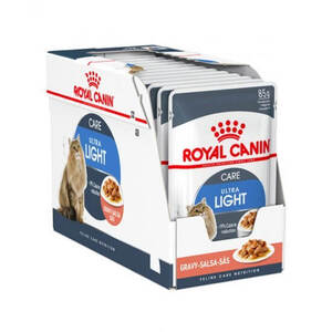 Royal Canin Ultra Light in Gravy Sachets 85gm x 12