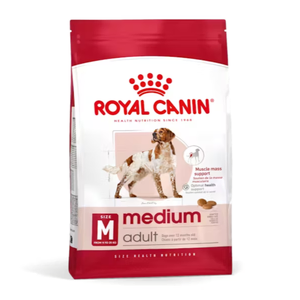 Royal Canin Medium Adult Dry Dog Food Royal Canin Medium Adult, medium breed dog food, adult dry dog food, Royal Canin 15kg, dog food for 12 months plus, muscle support dog food, dog food for medium size breeds