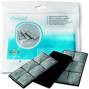 PetSafe Drinkwell Premium Replacement Charcoal Filters – 3pk PetSafe Drinkwell premium filter, Drinkwell replacement charcoal filters, PetSafe fountain filter 3-pack, PetSafe Outdoor Dog fountain filter, carbon filters for pet fountains, clean water for pets, activated charcoal pet filter
