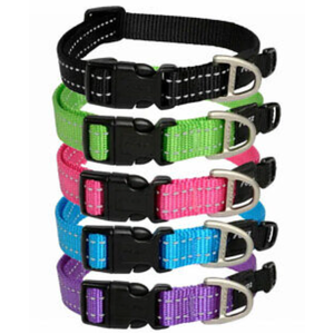 ROGZ Utility Classic Dog Collar ROGZ dog collar, reflective dog collar, lockable dog collar, RogLoc collar, utility dog collar, everyday dog collar, nylon dog collar, adjustable collar for dogs, strong dog collar, ID tag collar, ROGZ classic collar, large dog collar, small dog collar, c