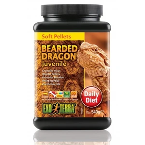 Exo Terra Bearded Dragon Food Juvenile Soft Pellets 540gm