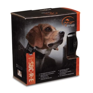 SportDOG Static NoBark SBC-R-E Premium Bark Control Collar SportDOG SBC-R-E, NoBark rechargeable bark collar, waterproof bark collar, OLED dog collar, bark collar with display, static bark collar, advanced bark training, anti-bark collar with 3 modes, SportDOG bark control collar