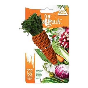 Veggie Patch Carrot Chew Toy 18cm