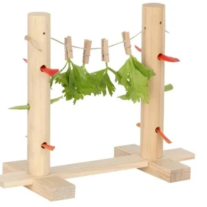 Veggie Patch Peg N Snack Line Large 