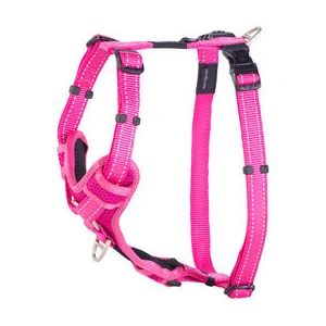 Rogz Control Harness Pink Lge