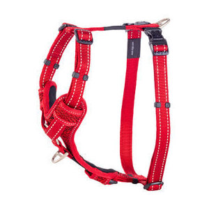 Rogz Control Harness Red Med