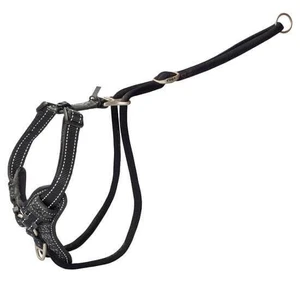 Rogz Control Stop Pull Harness Black Med