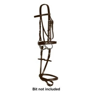 Jeremy and Lord Snaffle Bridle Cob Brown
