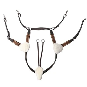 Jeremy and Lord 5 Point Breastplate Cob Brown