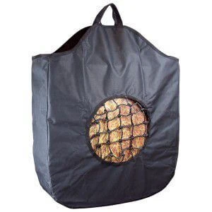 Horse Master Hay Bag Feeder [Colour: Black]