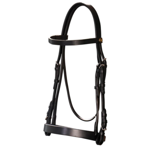 Jeremy and Lord Snaffle Bridle Full Brown