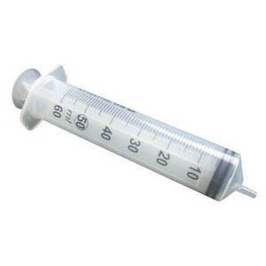 Syringe 60ml - 1 single syringe